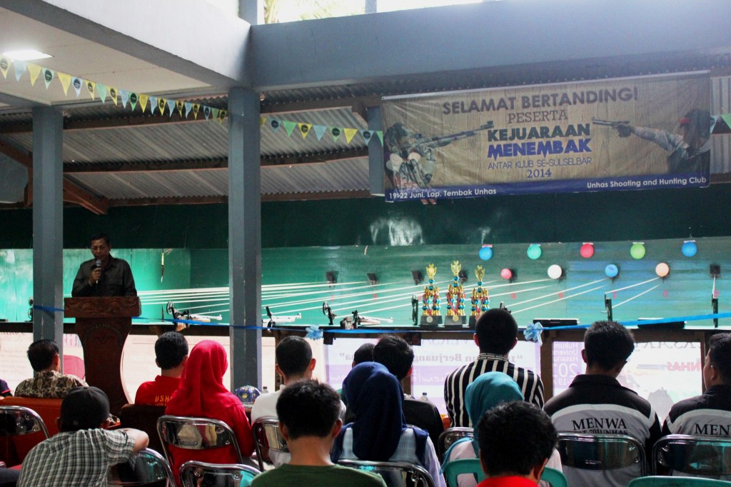 Suasana pembukaan KMAK Se-Sulselbar 2014, Kamis (19/06)