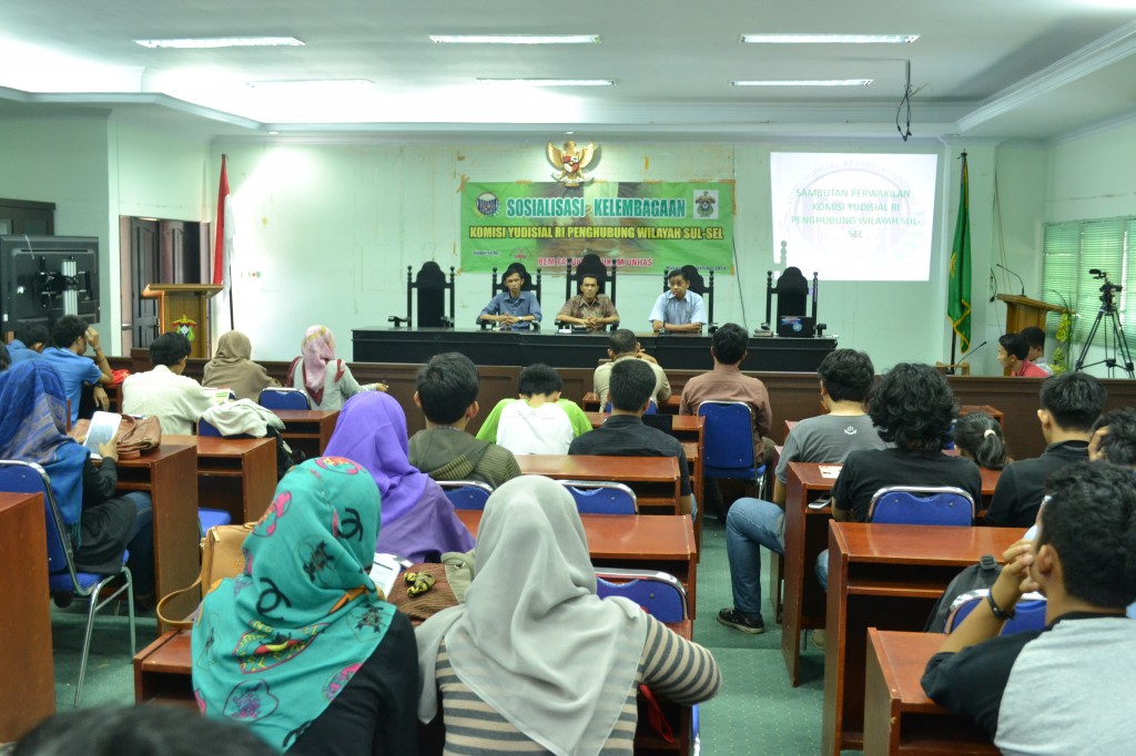 Suasana Sosialisasi KY Penghubung