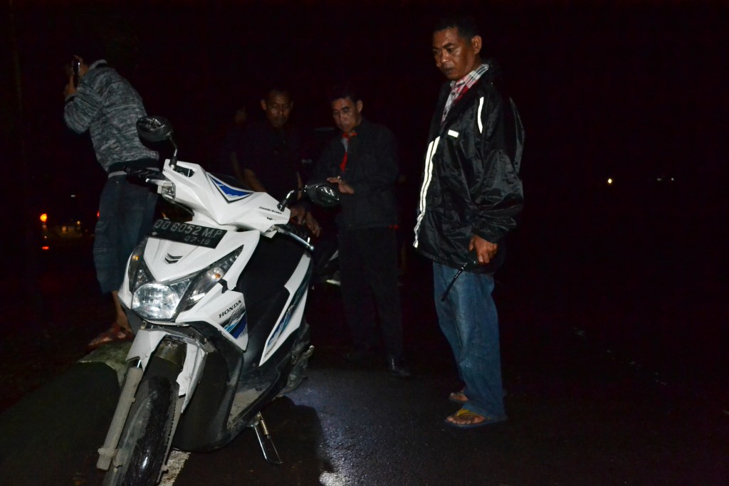 Keadaan motor korban. [RTW[