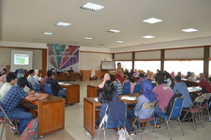 Suasana Open Recruitment GardaTipikor FH-UH ynag dilaksanakan, Sabtu-Minggu (25-26/2)diBalai Keguruan, Dinas Pendidikan Pemprov Sulawesi Selatan. (Kas)