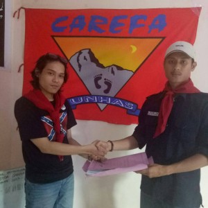 Andi Muhammad Aynul Fahmi ketua Carefa FH-UH terpilih periode 2017-2018.