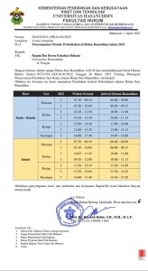 jadwal kuliah